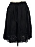Ann Taylor 100% Polyester Black Casual Skirt Size 14 - photo 1