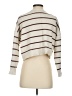 Stradivarius Stripes Ivory Pullover Sweater Size S - photo 2