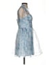 Mi ami 100% Polyester Blue Cocktail Dress Size S - photo 4