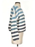 Mi ami 100% Polyester Stripes Blue Pullover Sweater Size S - photo 4
