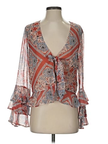 Tularosa 3/4 Sleeve Blouse (view 1)