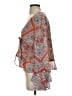 Tularosa 100% Polyester Orange 3/4 Sleeve Blouse Size S - photo 5