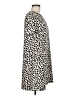 Ann Taylor 100% Polyester Animal Print Ivory Casual Dress Size 8 Petite - photo 4