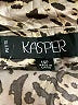 Kasper Animal Print Tan Long Sleeve Blouse Size 14 Petite - photo 7