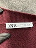 Zara Solid Burgundy Pullover Sweater Size S - photo 7