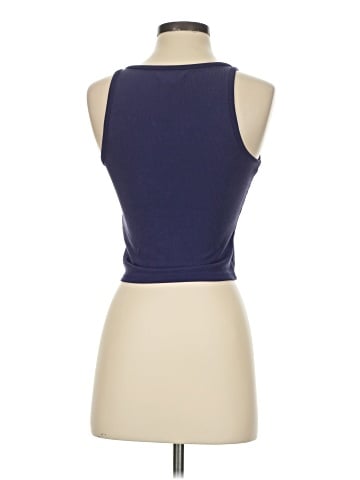 Madewell Drapey-Rib Crop Tank (view 2)