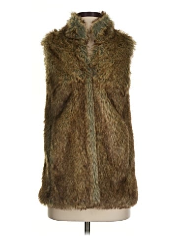 Romeo & Juliet Couture Faux Fur Vest (view 1)