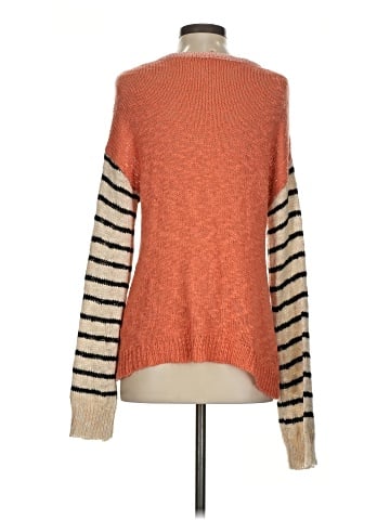 Hem & Thread Pullover Sweater (view 2)