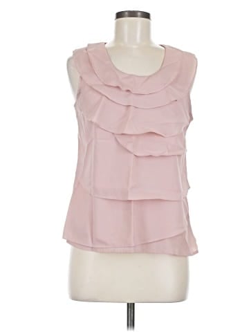 Tulle Sleeveless Blouse (view 1)