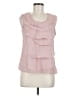 Tulle Pink Sleeveless Blouse Size M - photo 1