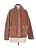 Farrow 100% Polyester Brown Faux Fur Jacket Size M - photo 1