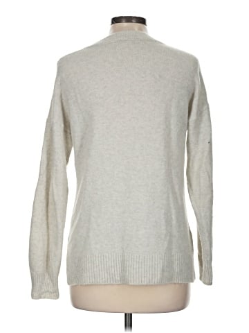 Madewell Bartlett V-Neck Pullover Sweater in Coziest Yarn (view 2)