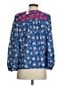 J.Crew 100% Cotton Blue 3/4 Sleeve Blouse Size XS - photo 2