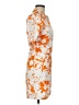 Samsoe Samsoe Print Orange Casual Dress Size M - photo 4