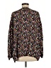 Emily Wonder 100% Rayon Black Long Sleeve Blouse Size M - photo 2