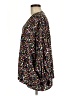 Emily Wonder 100% Rayon Black Long Sleeve Blouse Size M - photo 5