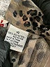 Evri 100% Polyester Animal Print Tan Long Sleeve Blouse Size 14 - photo 8