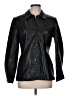 Alfani 100% Leather Black Leather Jacket Size M - photo 1