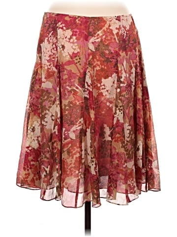Sigrid Olsen Silk Skirt (view 2)