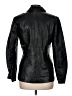 Alfani 100% Leather Black Leather Jacket Size M - photo 2