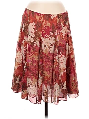 Sigrid Olsen Silk Skirt (view 1)