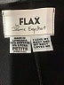 Flax Solid Black Casual Dress Size 4 (P) - photo 7