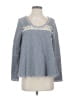 Free People Gray Long Sleeve Top Size S - photo 1
