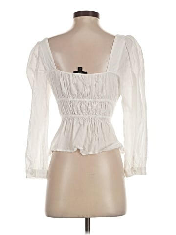 J.Crew 3/4 Sleeve Blouse (view 2)