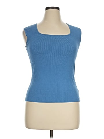 Jones New York Sleeveless T-Shirt (view 1)