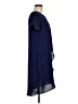 Chico's Solid Blue Cocktail Dress Size M - photo 4