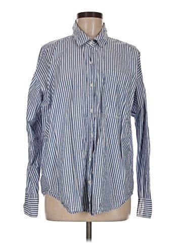 American Eagle Outfitters Long Sleeve Button-Down Shirt (view 1)