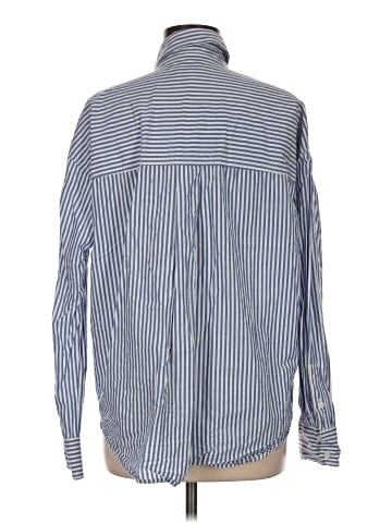 American Eagle Outfitters Long Sleeve Button-Down Shirt (view 2)