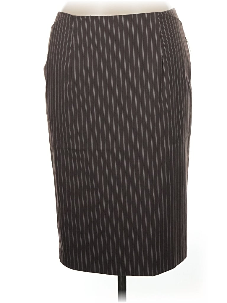 Pre-owned Talbots Formal Skirt In Brown