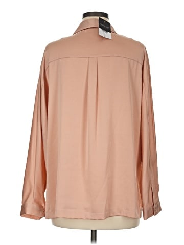 Topshop Long Sleeve Blouse (view 2)
