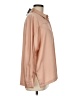 Topshop 100% Polyester Color Block Tan Long Sleeve Blouse Size 8 - photo 4