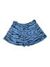 Naked Zebra 100% Polyester Animal Print Blue Shorts Size M - photo 1