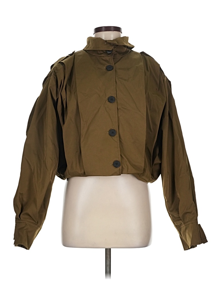 Pre-owned Unbranded Jacket In Brown