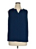41Hawthorn Blue Sleeveless Blouse Size XL - photo 1