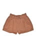 Uniqlo Solid Brown Shorts Size S - photo 1