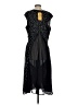 Evan Picone Polka Dots Black Casual Dress Size S - photo 2