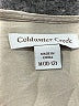 Coldwater Creek Tan Sleeveless Blouse Size M - photo 7