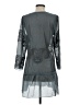 MONORENO Gray 3/4 Sleeve Blouse Size S - photo 2