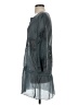 MONORENO Gray 3/4 Sleeve Blouse Size S - photo 5