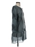 MONORENO Gray 3/4 Sleeve Blouse Size S - photo 4