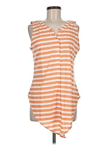 Christopher & Banks Sleeveless T-Shirt (view 1)