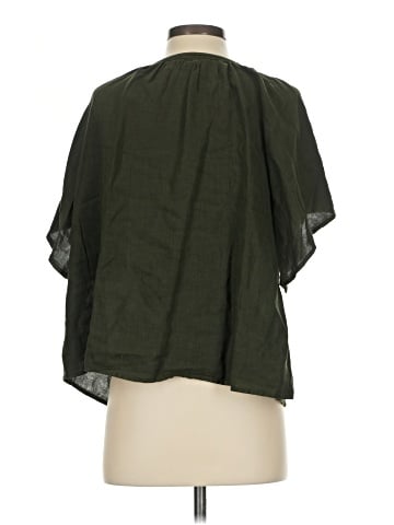 Velvet by Graham & Spencer Short Sleeve Blouse (view 2)