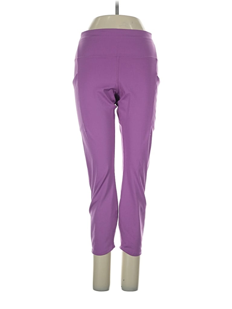 Pre-owned Apana Active Pants In Purple