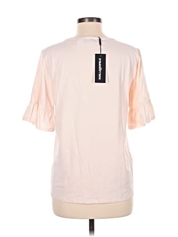 Karl Lagerfeld Paris Short Sleeve Top (view 2)