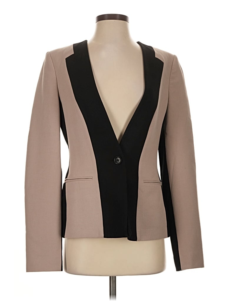 Pre-owned Bcbgmaxazria Blazer Jacket In Tan
