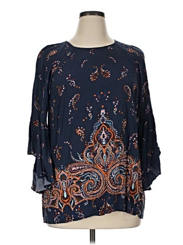DR2 3/4 Sleeve Blouse (view 1)